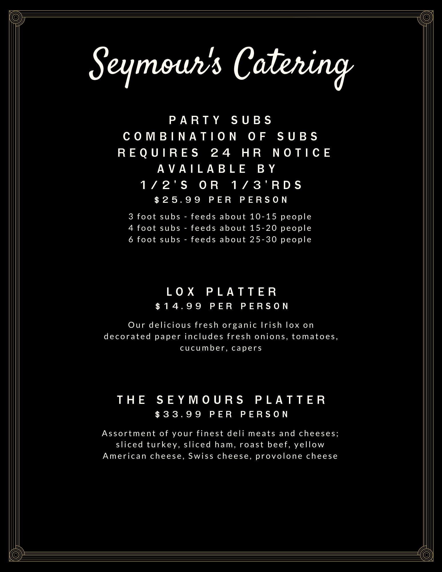 catering