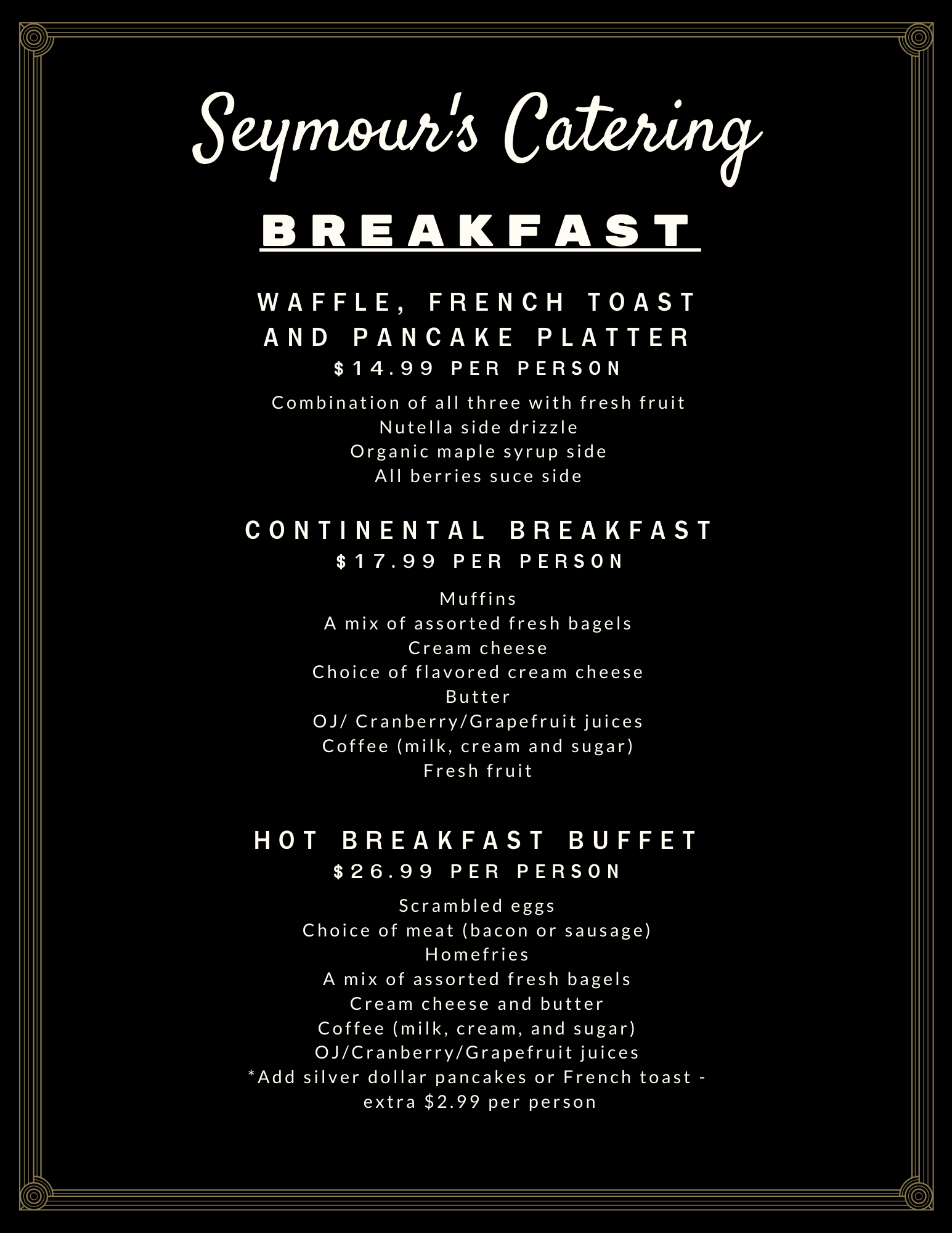 catering