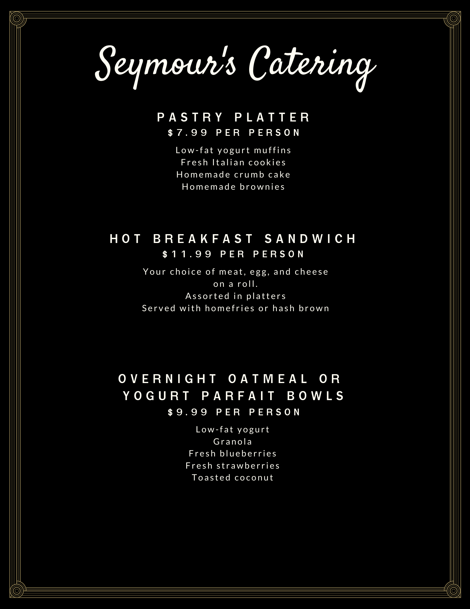 catering