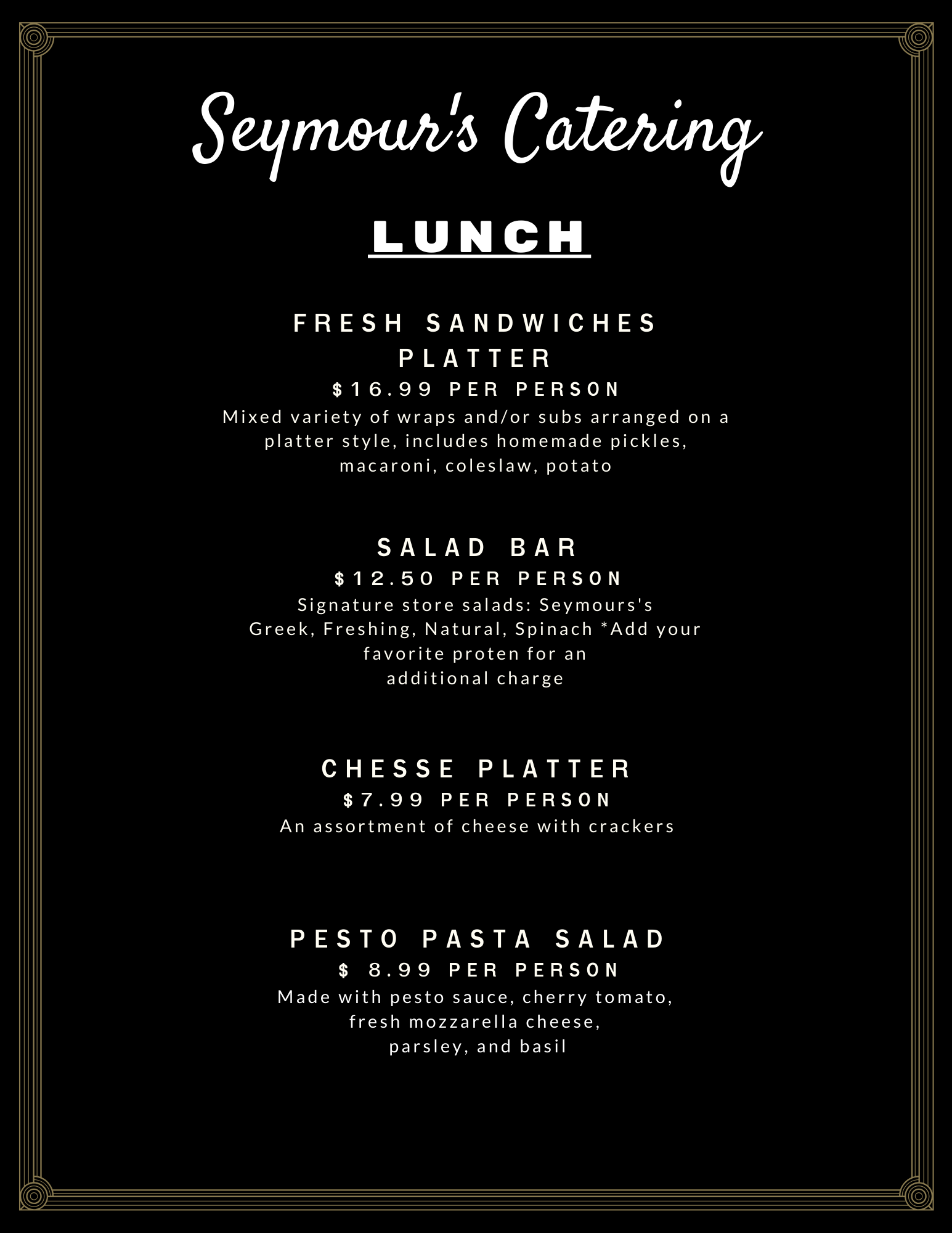 catering